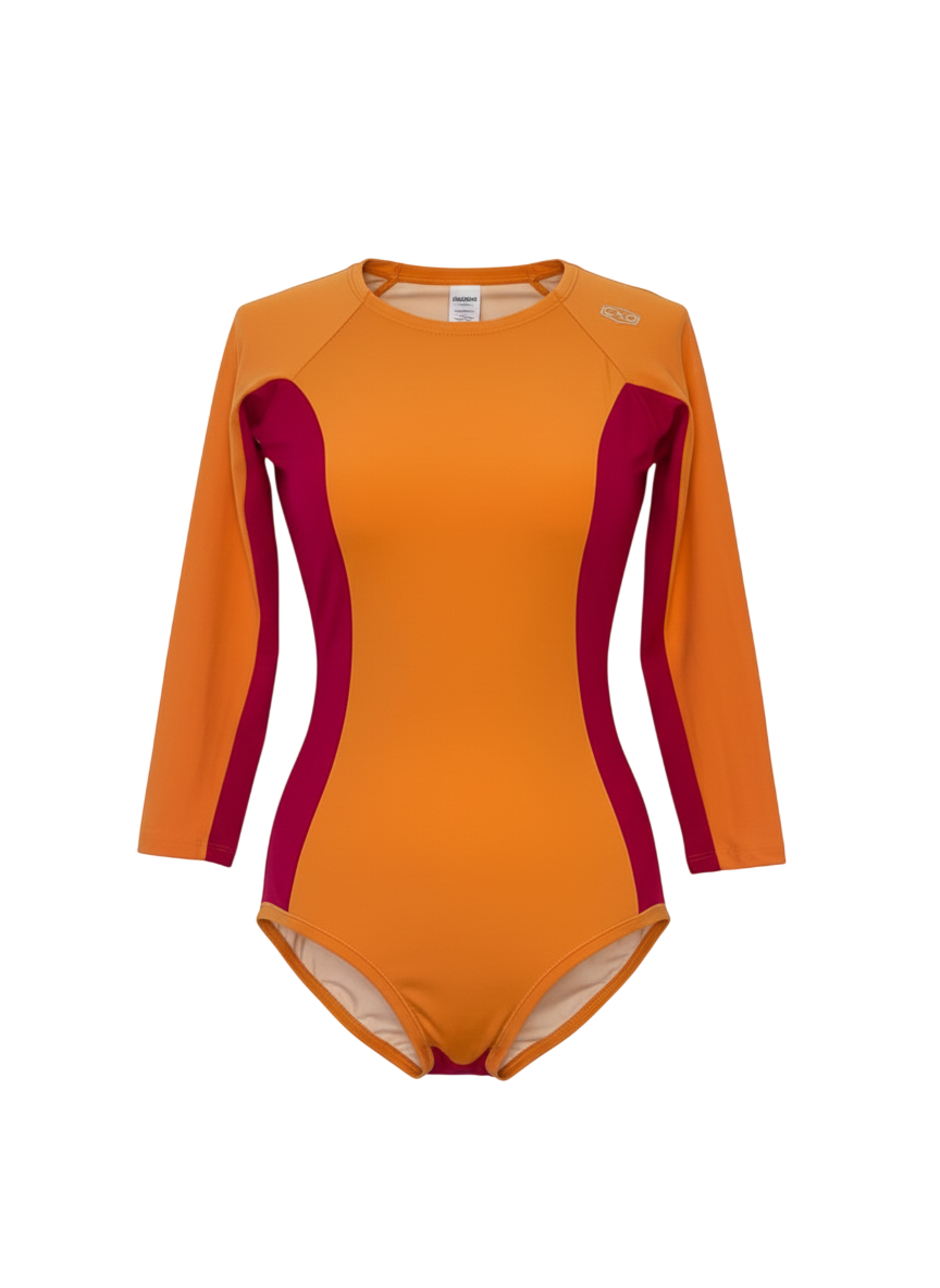 Maiô Water Suit CXO Alessandra laranja - Imagem 3