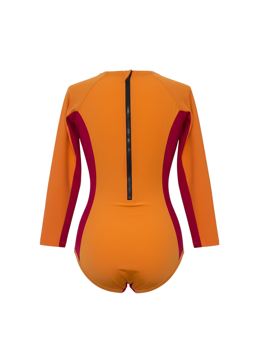 Maiô Water Suit CXO Alessandra laranja - Imagem 6